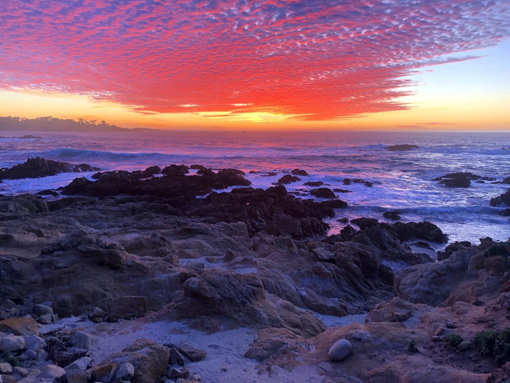 Pebble Beach Sunset